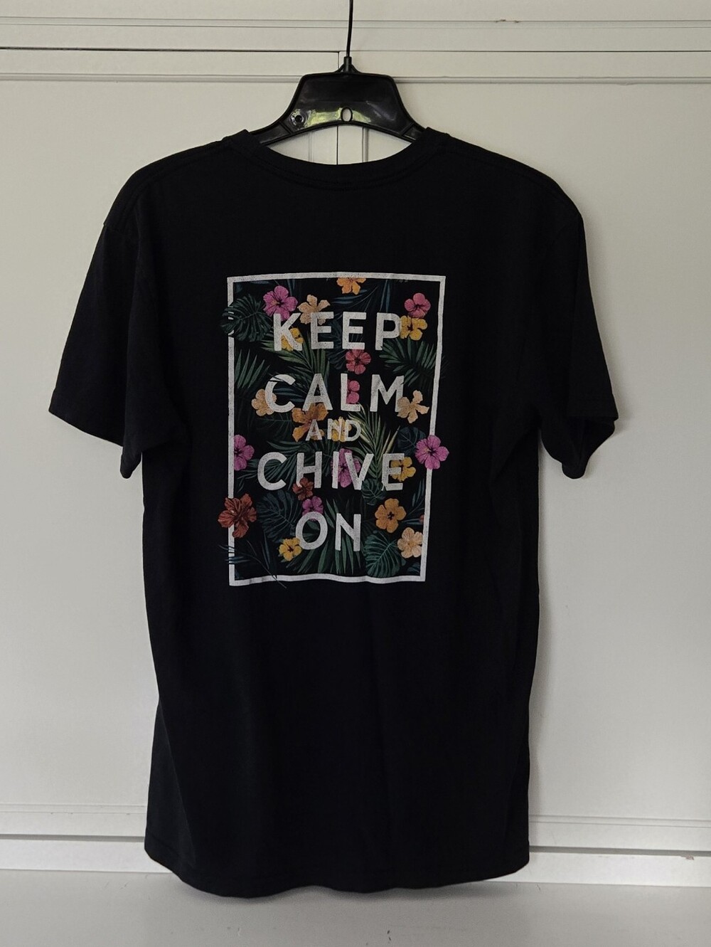 Men's Keep Calm And Chive On T-shirt